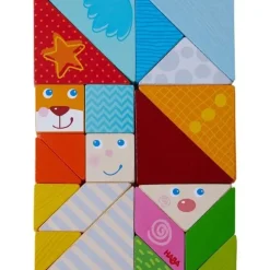 Haba Houten Blokken Legspel Kleurrijke Tangrammix