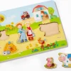 Haba Inlegpuzzel Op de boerderij 8pcs