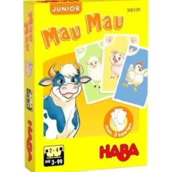 Haba Kaartspel - Mau Mau Junior - Boerderij (Nederlands)