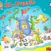 Haba Puzzel Draak Fonkelvuur XL Puzzelparty 20-pcs