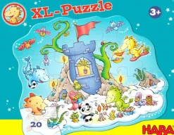 Haba Puzzel Draak Fonkelvuur XL Puzzelparty 20-pcs