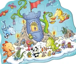 Haba Puzzel Draak Fonkelvuur XL Puzzelparty 20-pcs