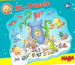 Haba Puzzel Draak Fonkelvuur XL Puzzelparty 20-pcs
