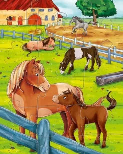Haba Puzzels Boerderijdieren set 3-pcs