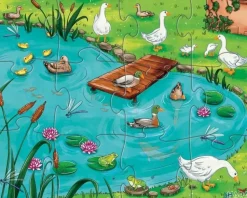 Haba Puzzels Boerderijdieren set 3-pcs