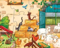 Haba Puzzels Boerderijdieren set 3-pcs