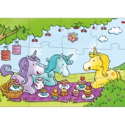 Haba Puzzels Eenhoorn Flonkerglans - Rosalie & Friends 12pcs