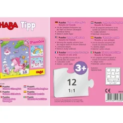 Haba Puzzels Eenhoorn Flonkerglans - Rosalie & Friends 12pcs