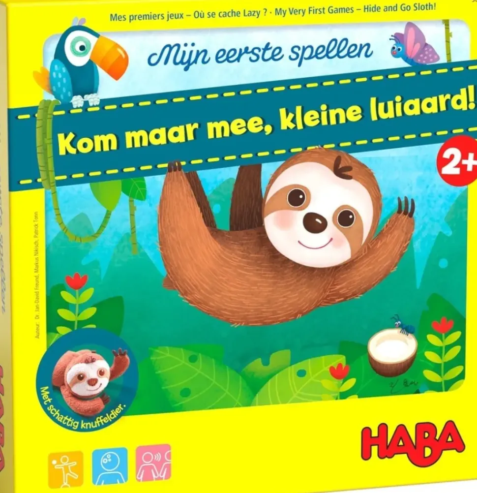 Haba Spel - Mijn eerste spellen - Kom maar mee luiaard! (Nederlands)