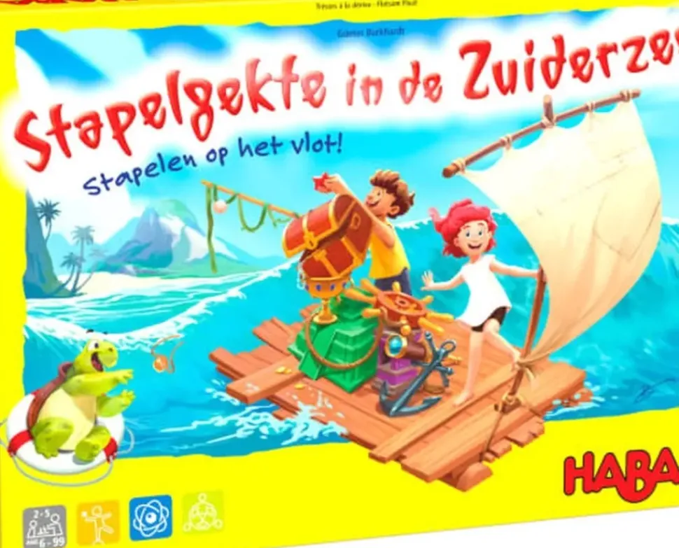 Haba Spel - Stapelgekte in de Zuiderzee (Nederlands)