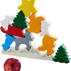 Haba Spel Dier op dier Het Kerststapelspel