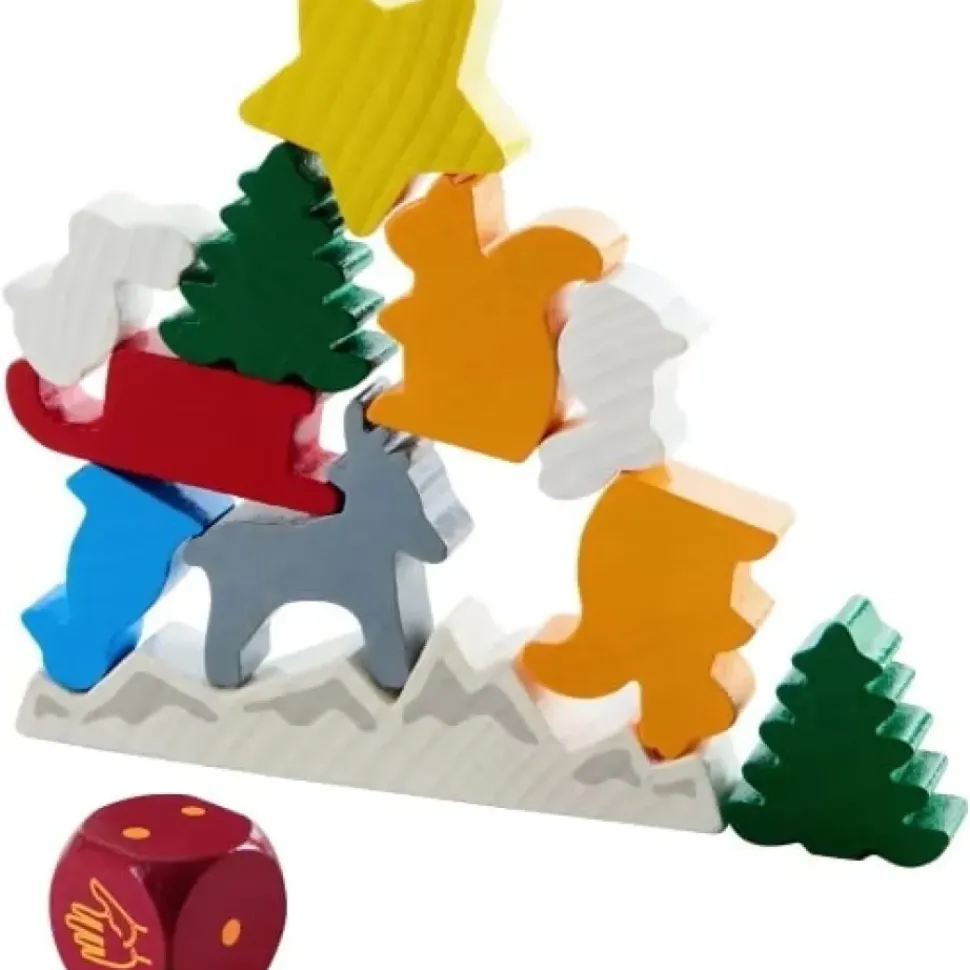 Haba Spel Dier op dier Het Kerststapelspel