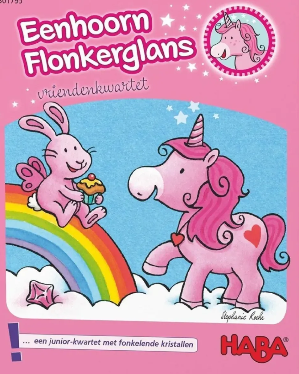 Haba Spel Eenhoorn Flonkgerglans vriendenkwartet (Nederlands)