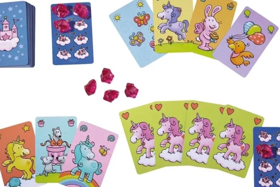 Haba Spel Eenhoorn Flonkgerglans vriendenkwartet (Nederlands)