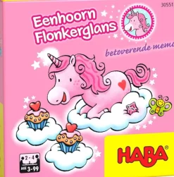Haba Supermini Spel - Eenhoorn Flonkerglans - Betoverende memo (NL)