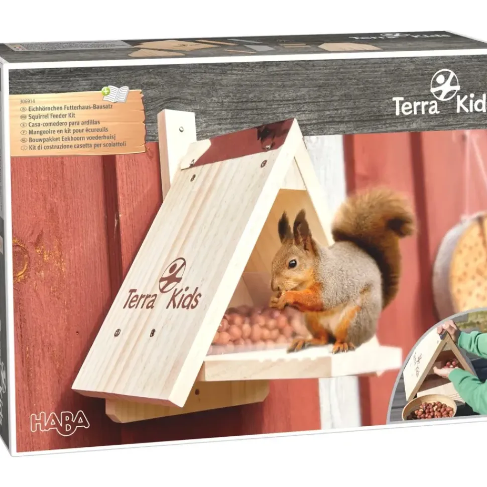 Haba Terra Kids Bouwpakket Eekhoorn Voederhuisje