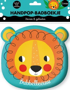 Handpop badboekje Leeuw