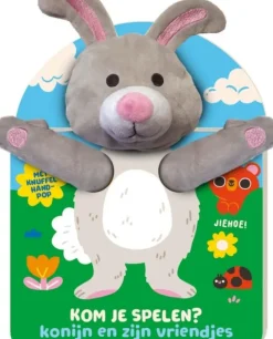 Handpopboek - kom je spelen?