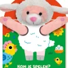 Handpopboek - kom je spelen? schaap