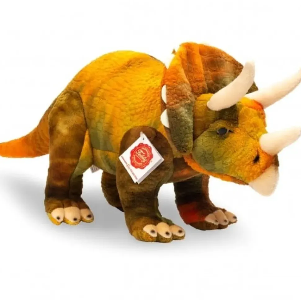 Hermann Teddy Knuffel Dino Triceratops 42 cm