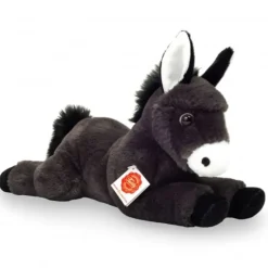 Hermann Teddy Knuffel Ezel Liggend 34 cm