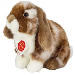 Hermann Teddy Knuffel Haas Zittend Donkerbruin