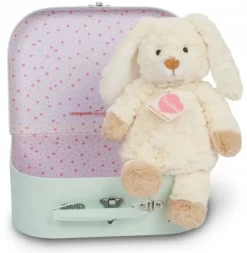 Hermann Teddy Knuffel Konijn met Koffer