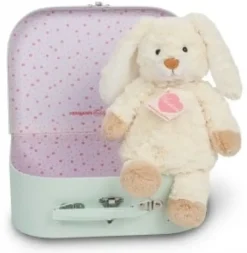 Hermann Teddy Knuffel Konijn met Koffer