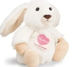 Hermann Teddy Knuffel Konijn Poppi Wit