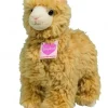 Hermann Teddy Knuffel Lama Goldi Beige