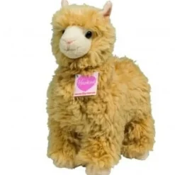 Hermann Teddy Knuffel Lama Goldi Beige