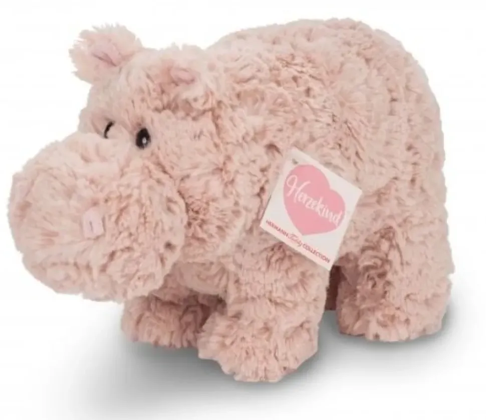 Hermann Teddy Knuffel Nijlpaard Mr. Muffin