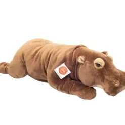 Hermann Teddy Knuffel Nijlpaard Liggend 48 cm