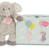 Hermann Teddy Knuffel Olifant Smartie met Koffer