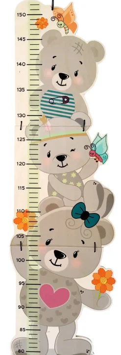 Hess Groeimeter Beer Nature Hout