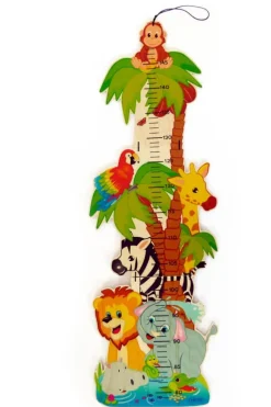 Hess Groeimeter Jungle Dieren Hout