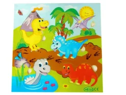 Hess Puzzel Dino Hout