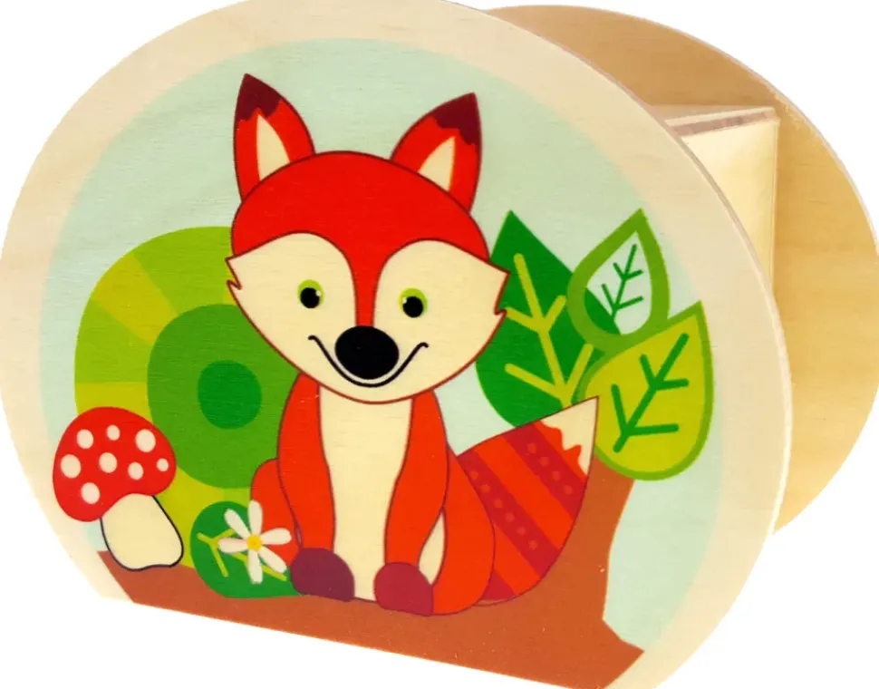 Hess Spaarpot Bosdieren Hout