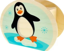 Hess Spaarpot Pinguïn Hout