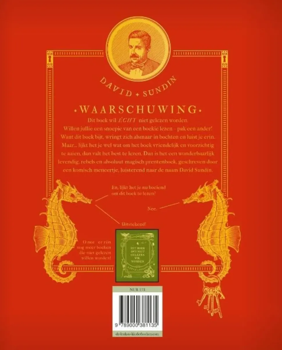 Het boek dat écht niet gelezen wil worden