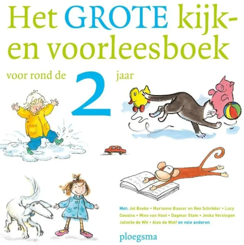 Het grote kijk- en voorleesboek voor rond de 2 jaar