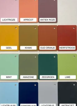 Het Houtlokael Naamlamp 2D Deluxe Boerderij Hout