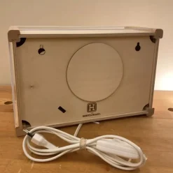 Het Houtlokael Naamlamp 2D Deluxe Boerderij Hout