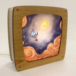 Het Houtlokael Seizoenslamp Premium Eikenhout Oak