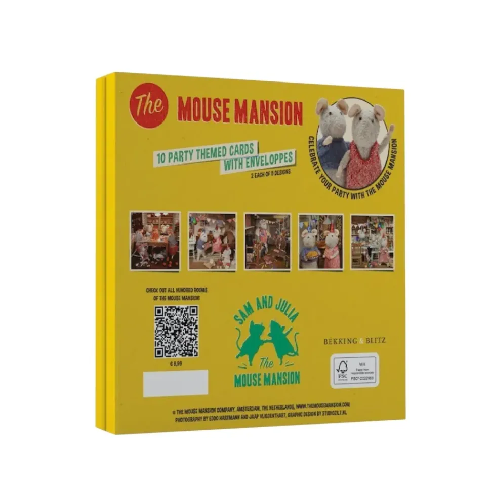 Het Muizenhuis Kaarten Party Set 10-delig