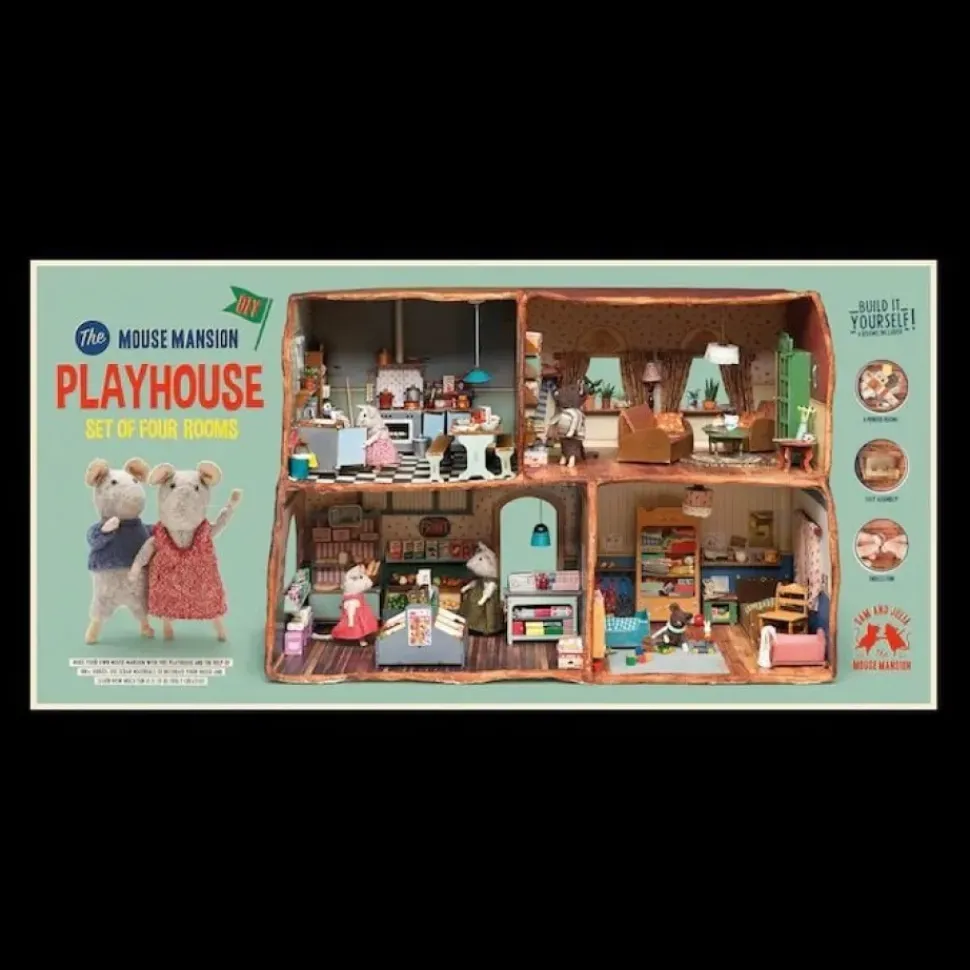 Het Muizenhuis Kartonnen Speelhuis