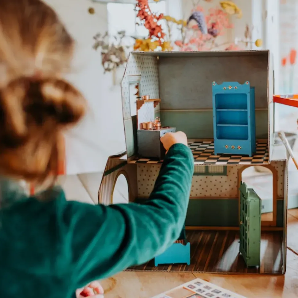 Het Muizenhuis Kartonnen Speelhuis