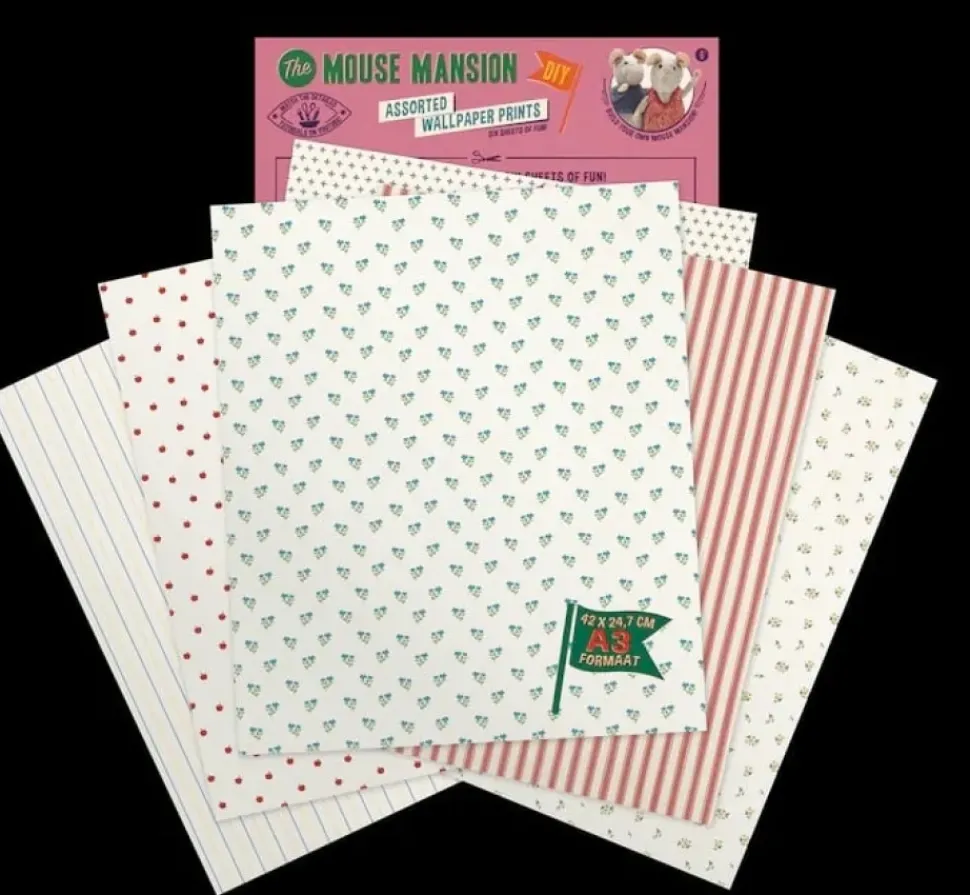 Het Muizenhuis Knipvellen - Behang