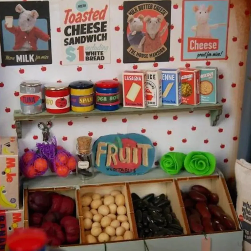 Het Muizenhuis Knipvellen - Behang