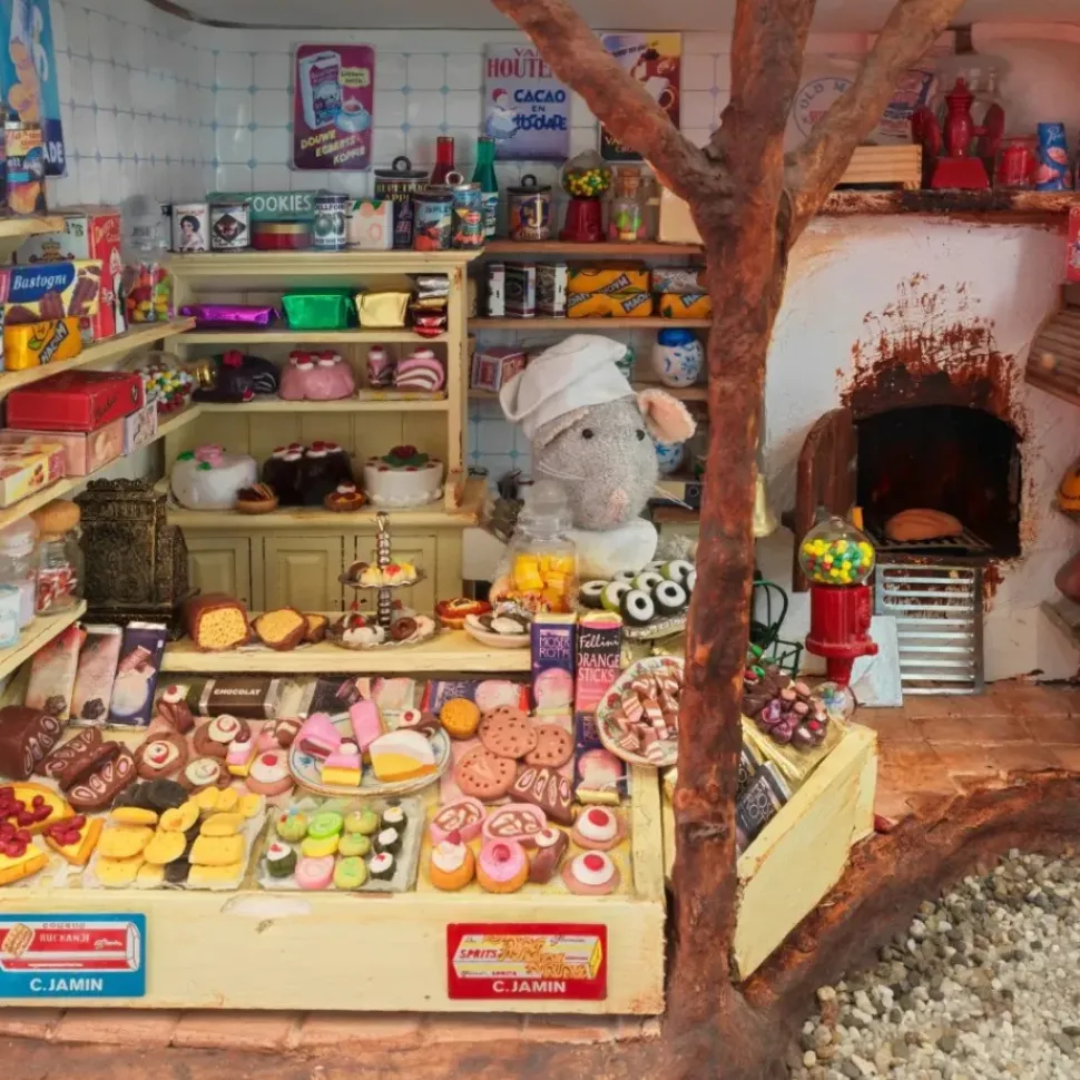 Het Muizenhuis Knuffelmuis De Bakker